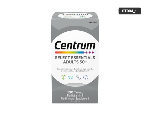 Centrum Select Essentials Adults 50+ 100 Tablets in Sri Lanka
